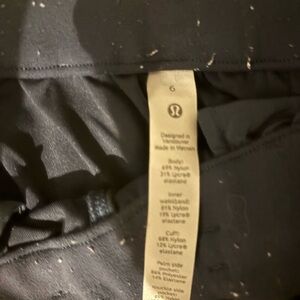 lululemon athletica Black Track Pants